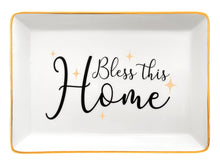 Load image into Gallery viewer, Bless This Home - Trinket Dish - Housewarming Gift