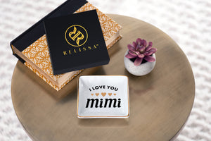 I love you Mimi - Trinket Dish Jewelry Tray